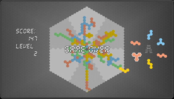 Игра Hexis, скриншот