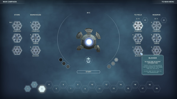 Игра HexLab, скриншот