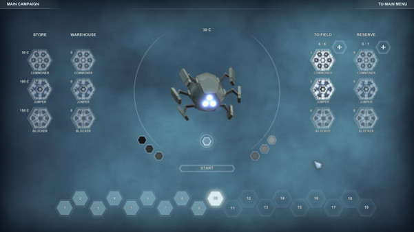 Игра HexLab, скриншот