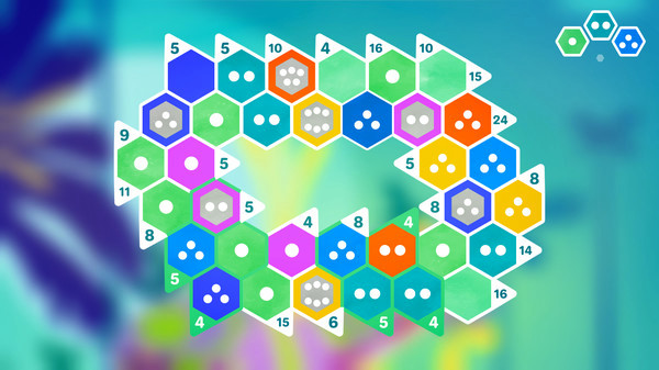 Игра Hexologic, скриншот