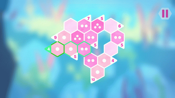 Игра Hexologic, скриншот