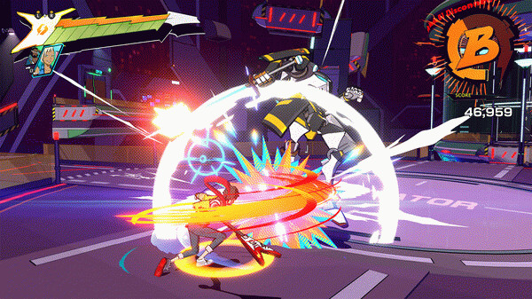 Игра Hi-Fi RUSH, скриншот