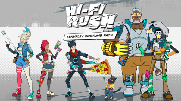 Игра Hi-Fi RUSH: набор костюмов «Игра в команде», скриншот