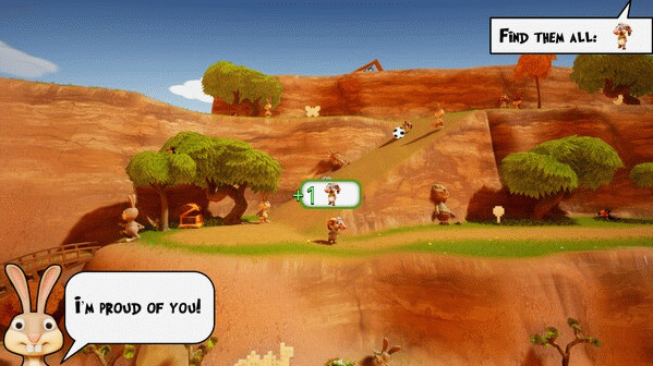 Игра Hidden Bunny, скриншот