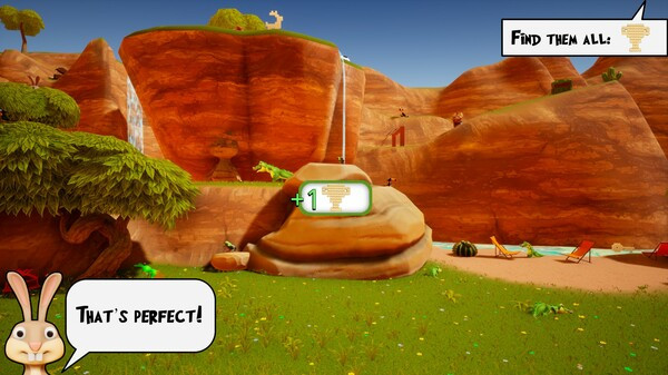 Игра Hidden Bunny, скриншот