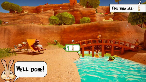 Игра Hidden Bunny, скриншот