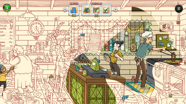 Игра Hidden Cats in Barcelona, скриншот