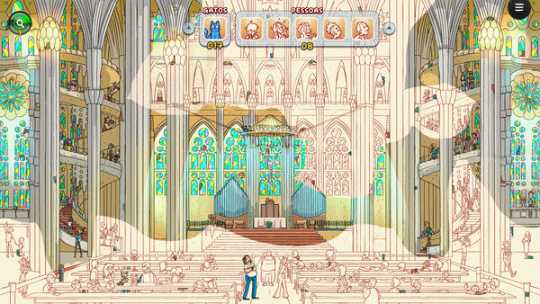 Игра Hidden Cats in Barcelona, скриншот