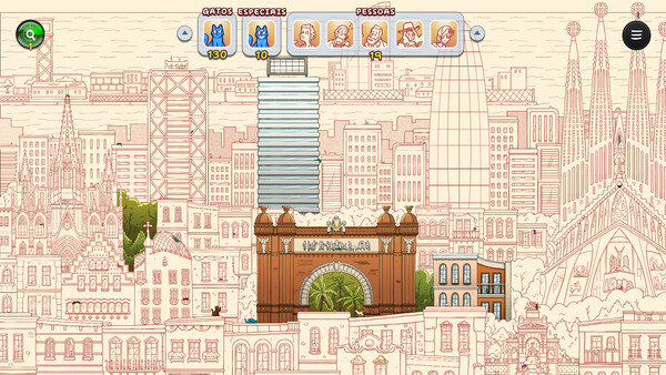 Игра Hidden Cats in Barcelona, скриншот