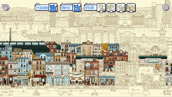 Игра Hidden Cats in Berlin, скриншот