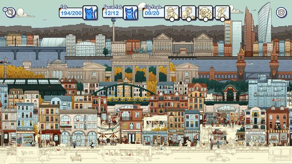 Игра Hidden Cats in Berlin, скриншот