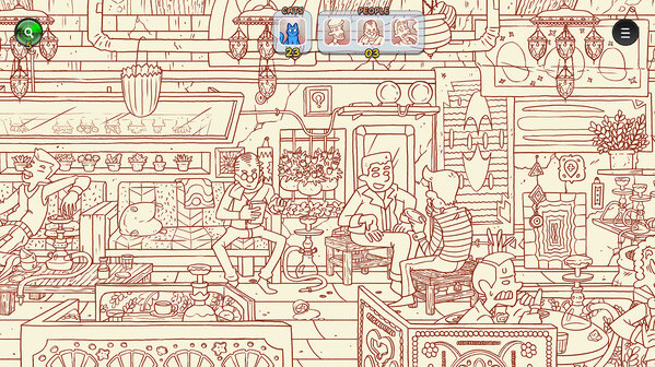 Игра Hidden Cats in Istanbul, скриншот