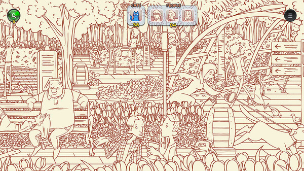 Игра Hidden Cats in Istanbul, скриншот