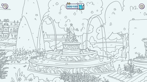 Игра Hidden Cats in Paris, скриншот