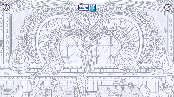 Игра Hidden Cats in Paris, скриншот