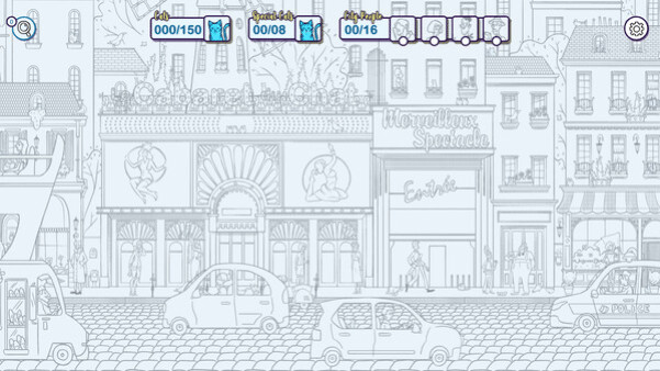 Игра Hidden Cats in Paris, скриншот