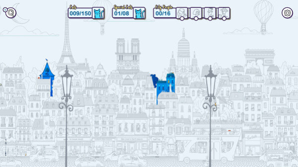 Игра Hidden Cats in Paris, скриншот
