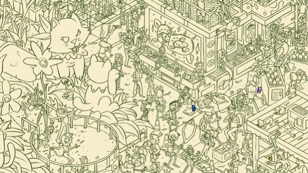 Игра Hidden Cats in Rio de Janeiro, скриншот