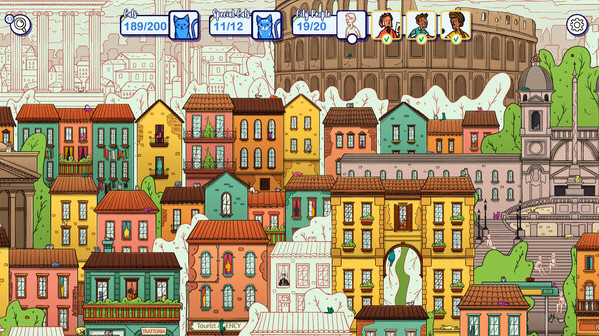 Игра Hidden Cats in Rome, скриншот