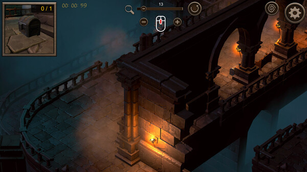 Игра Hidden Dungeon Top-Down 3D, скриншот