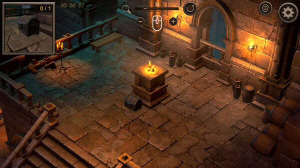 Игра Hidden Dungeon Top-Down 3D, скриншот