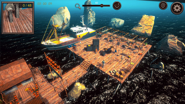 Игра Hidden Floating City Top-Down 3D, скриншот