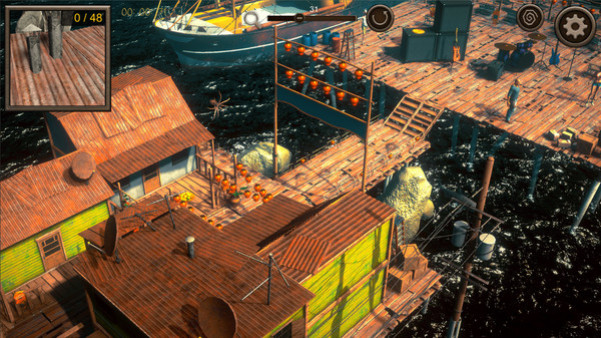 Игра Hidden Floating City Top-Down 3D, скриншот