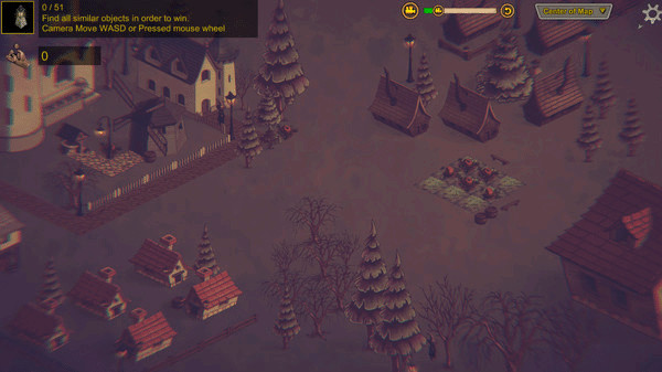 Игра Hidden Ghost Town 2, скриншот