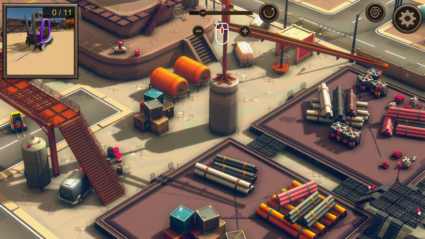 Игра Hidden Harbor Top-Down 3D, скриншот