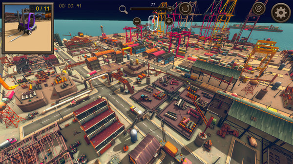 Игра Hidden Harbor Top-Down 3D, скриншот