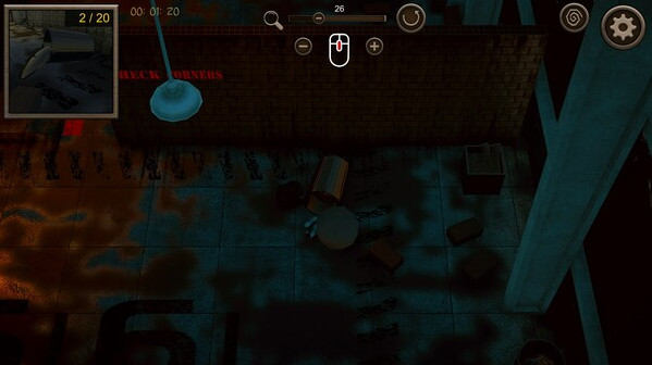 Игра Hidden Storehouse Top-Down 3D, скриншот