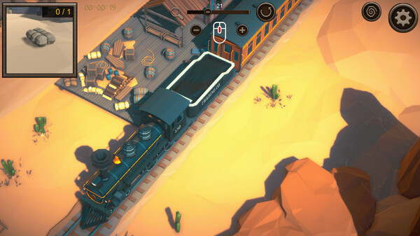 Игра Hidden Western Top-Down 3D, скриншот
