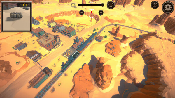 Игра Hidden Western Top-Down 3D, скриншот