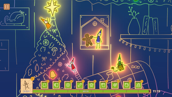 Игра Hidden Winter Things, скриншот