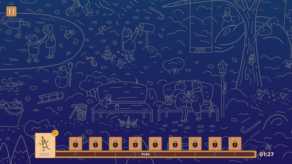 Игра Hidden Winter Things, скриншот