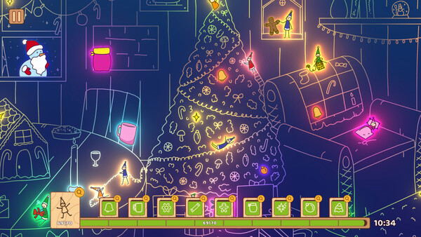 Игра Hidden Winter Things, скриншот