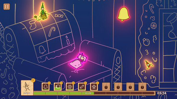 Игра Hidden Winter Things, скриншот