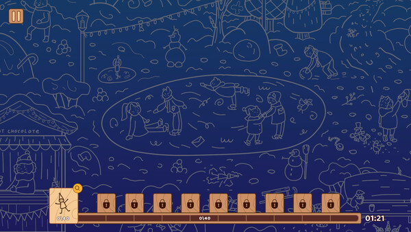 Игра Hidden Winter Things, скриншот