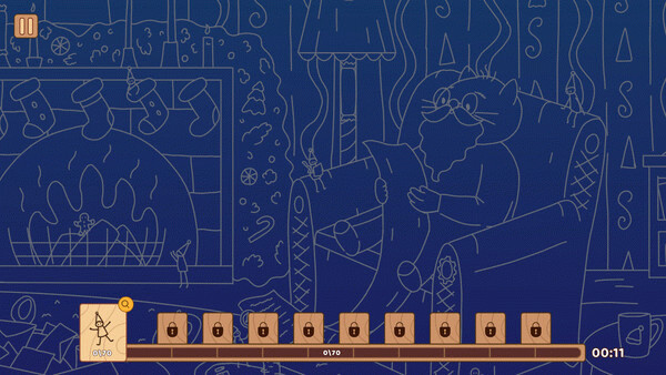 Игра Hidden Winter Things, скриншот