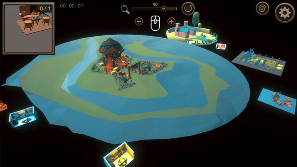 Игра Hidden World 7 Top-Down 3D, скриншот