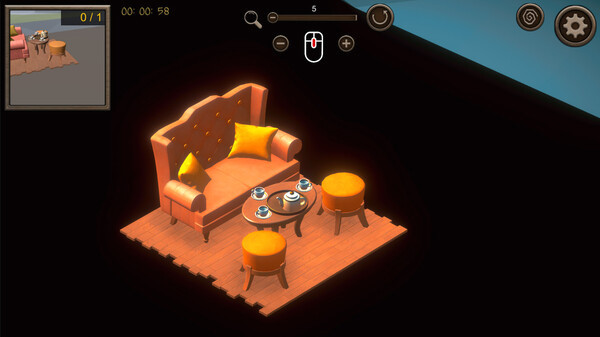 Игра Hidden World 7 Top-Down 3D, скриншот