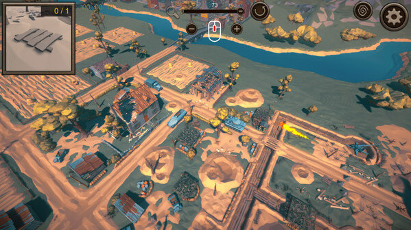 Игра Hidden World War II Top-Down 3D, скриншот