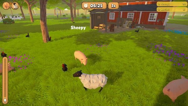 Игра Hide and Moo!, скриншот