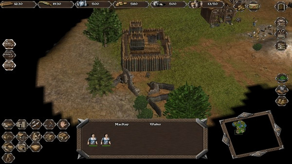 Игра Highland Warriors, скриншот