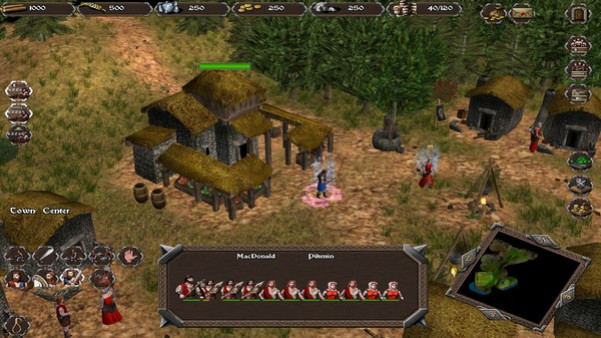 Игра Highland Warriors, скриншот