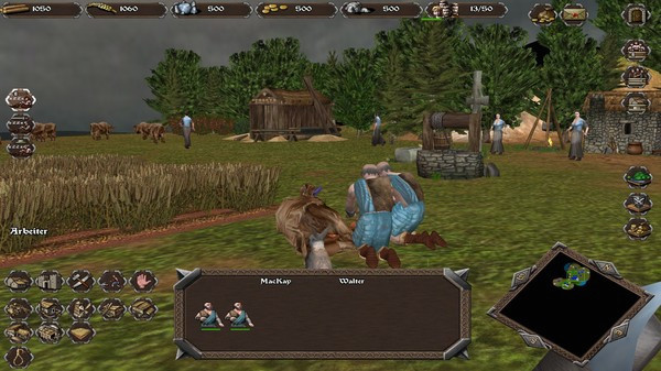 Игра Highland Warriors, скриншот