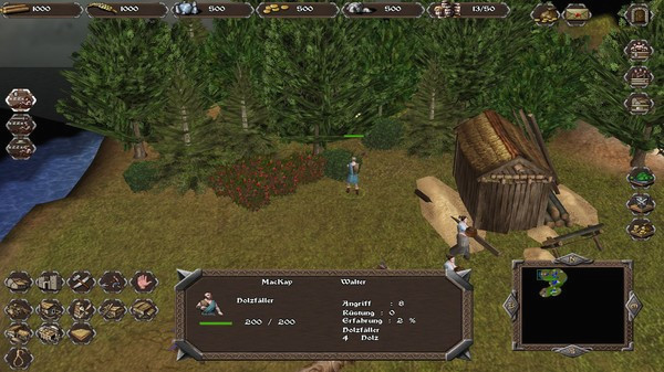 Игра Highland Warriors, скриншот
