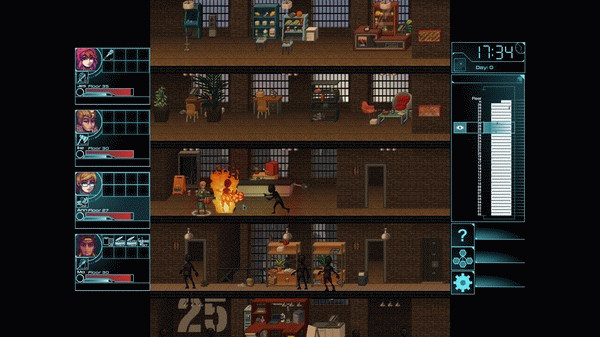 Игра Highrisers, скриншот