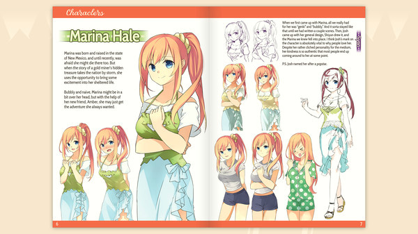 Игра Highway Blossoms - Official Artbook, скриншот