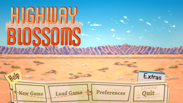 Игра Highway Blossoms, скриншот